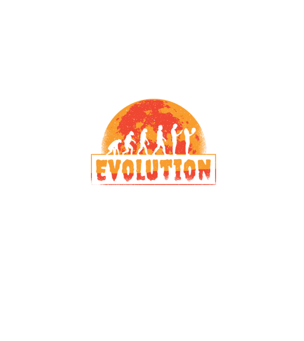 Evoluție Horror model albastru jeanși pe tricou