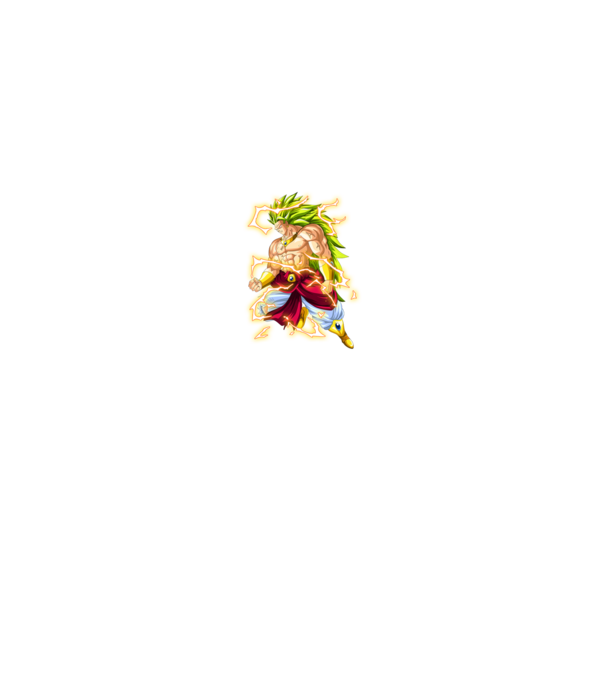 Brolly monster Dragonball model gri pe tricou