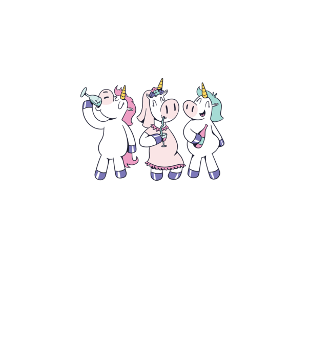Unicorn Mireasă Petrecerea burlăcițelor model alb pe tricou