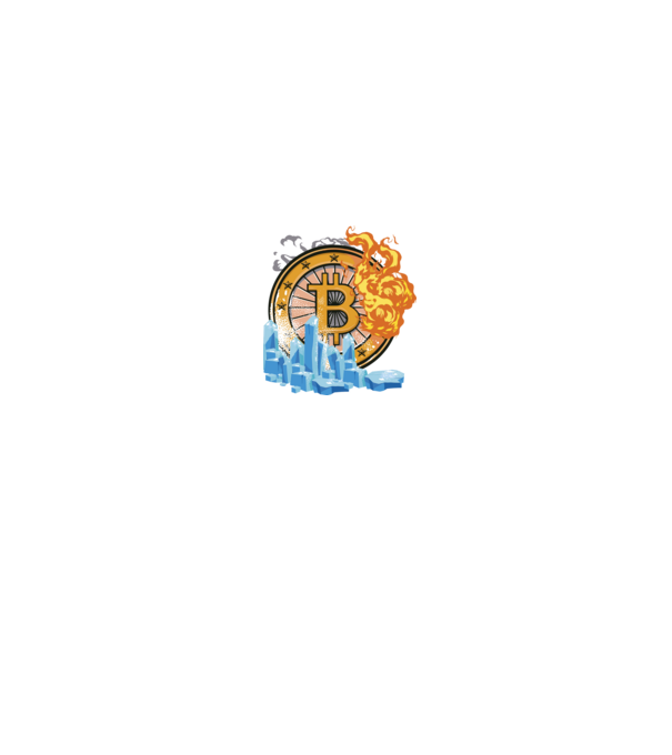 Logo Bitcoin model negru pe tricou