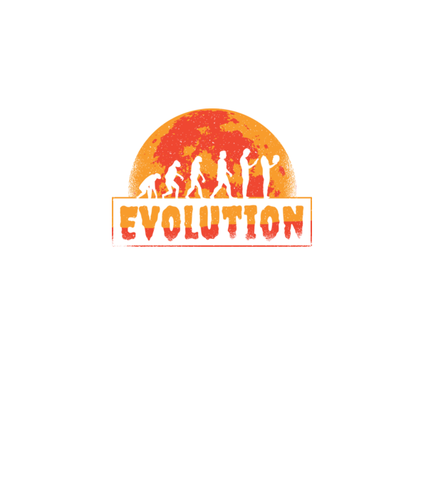 Evoluție Horror model turcoaz pe tricou