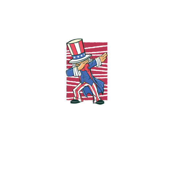 Uncle Sam DAB model gri pe tricou