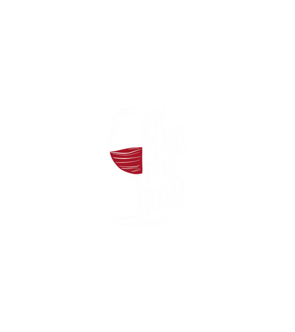 Wine Plans For Today Negru model nisipiu pe tricou