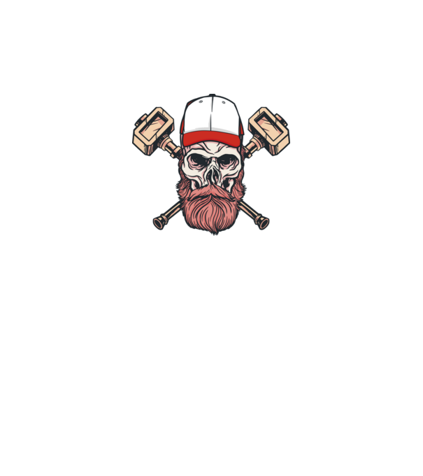 Craniu Viking model gri pe tricou