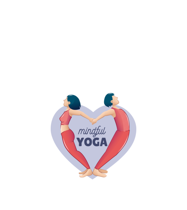 Dragoste Yoga - tricou Yoga model albastru închis pe tricou