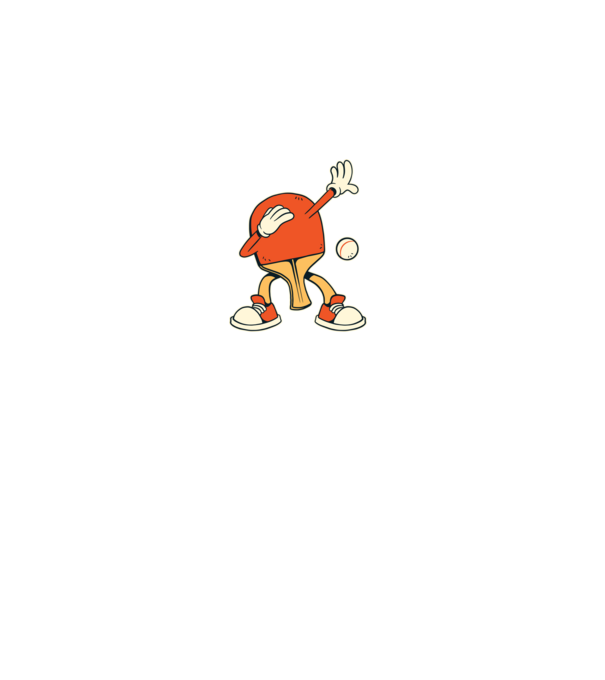 Ping Pong DAB model gri pe tricou