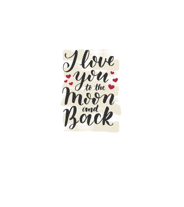 'I love you to the moon and back tricou drăguț Valentine''s Day' model gri pe tricou