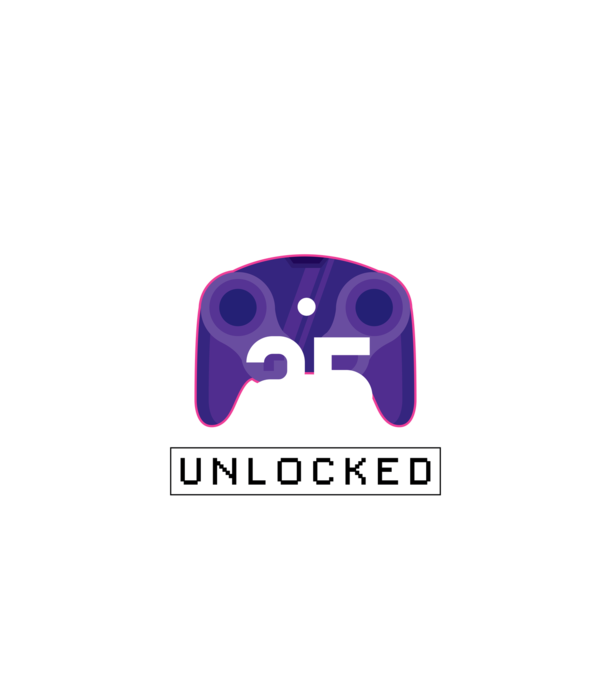 Level 25 Unlocked Gamer Birthday model negru pe tricou
