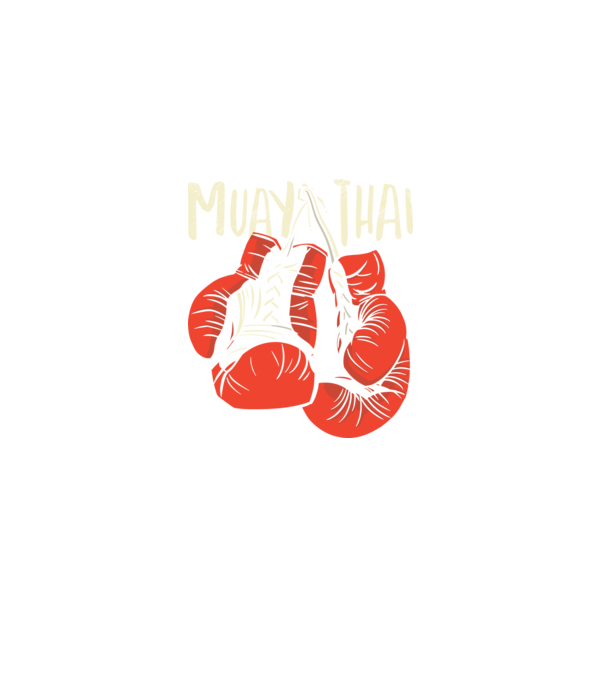 Muay Thai model negru pe tricou
