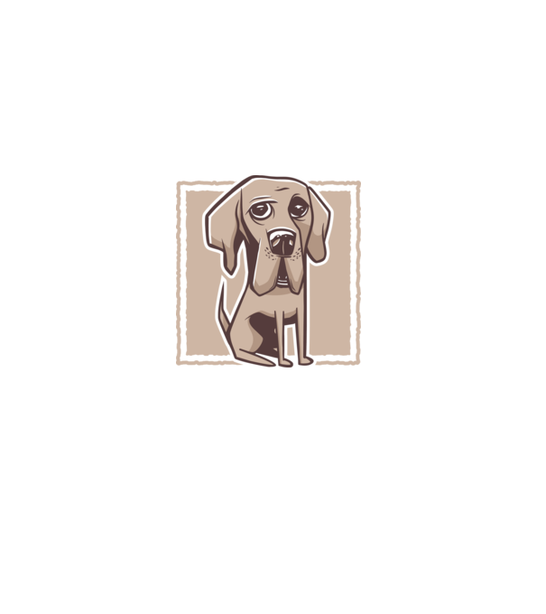 Câine Mastiff german model alb pe tricou