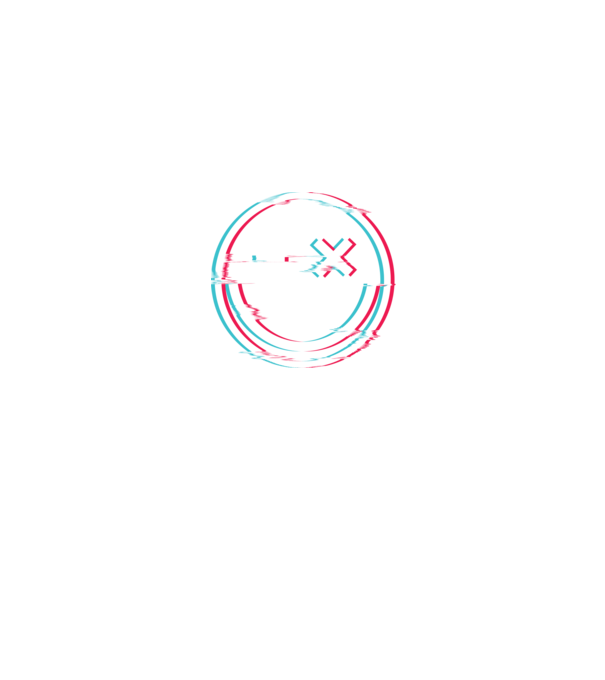 Smile glitch neon tiktok style model negru pe tricou