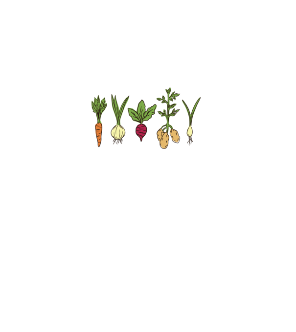 Legume model gri pe tricou