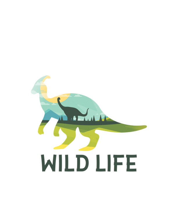 Dinosaur model negru pe tricou