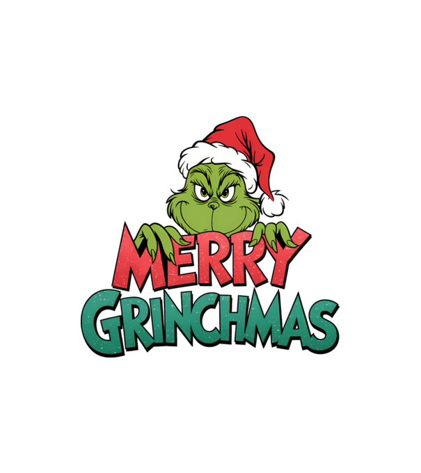 Merry Grinchmas model nisipiu pe tricou