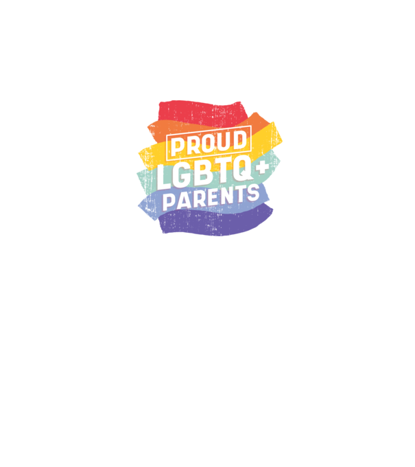 Părinți mândri LGBTQ model albastru închis pe tricou