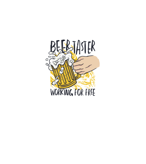 Degustare de bere model albastru regal pe tricou