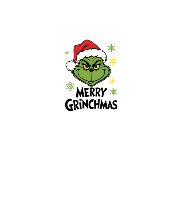 Merry Grinchmas Alb model alb pe tricou