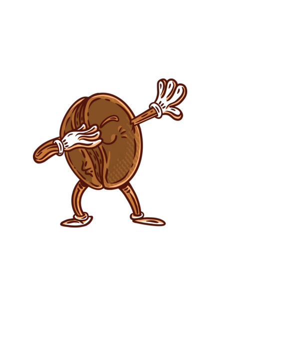 Cafea DAB model albastru deschis pe tricou