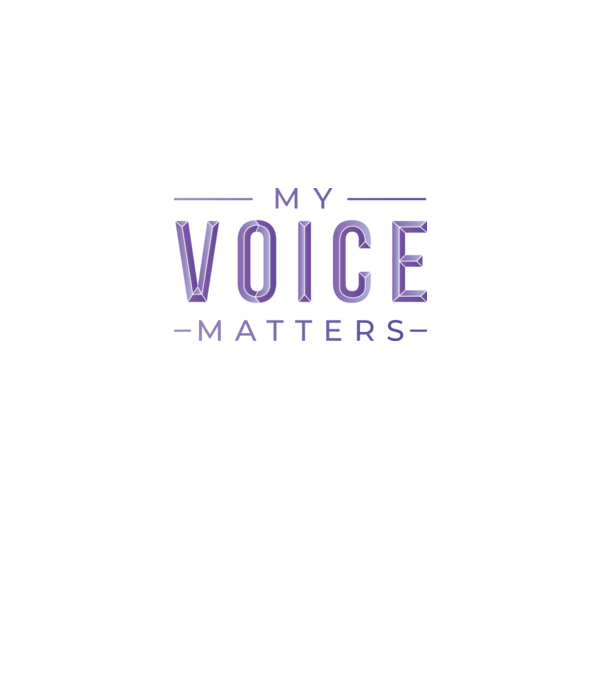 My Voice Matters de Ziua Femeii model alb pe tricou