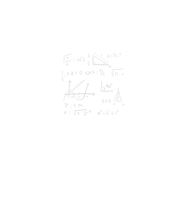 Formule matematice model negru pe tricou