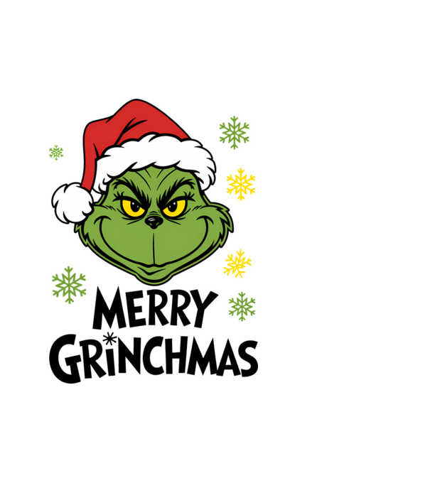 Merry Grinchmas Alb model alb pe tricou