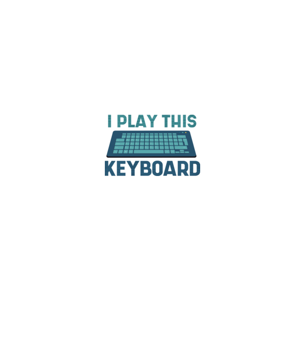 Tastatura Gamer model alb pe tricou