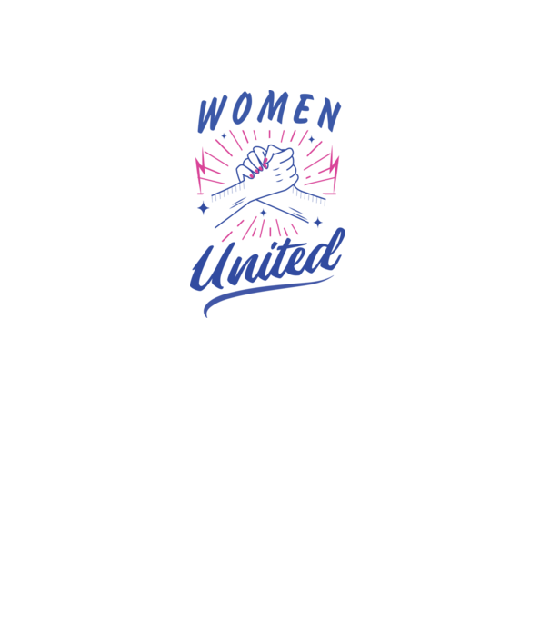 Women United tricou Ziua Femeii model alb pe tricou