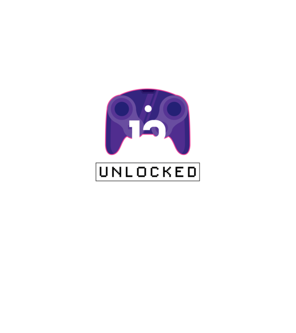 Level 12 Unlocked Gamer Birthday model negru pe tricou