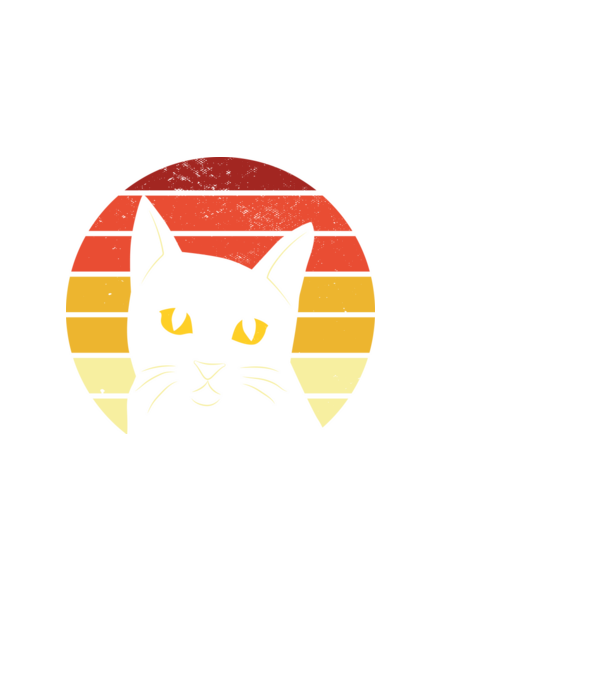 Cap pisică retro model negru pe tricou