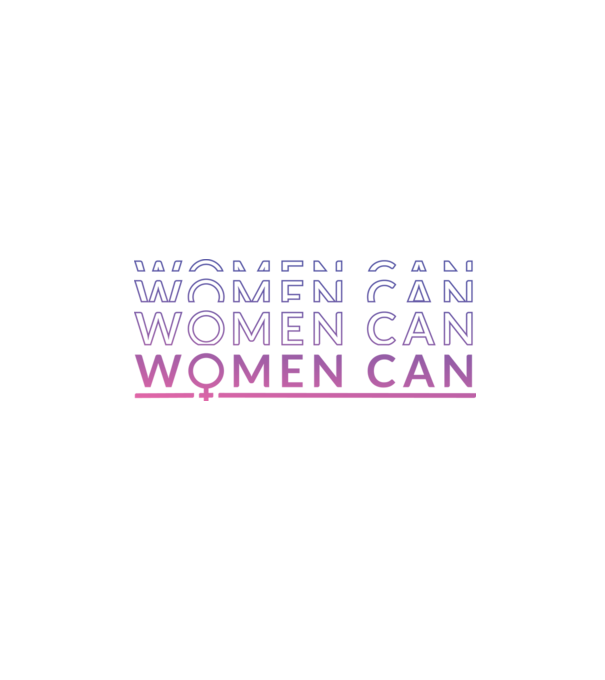 Women Can Ziua femeii model alb pe tricou