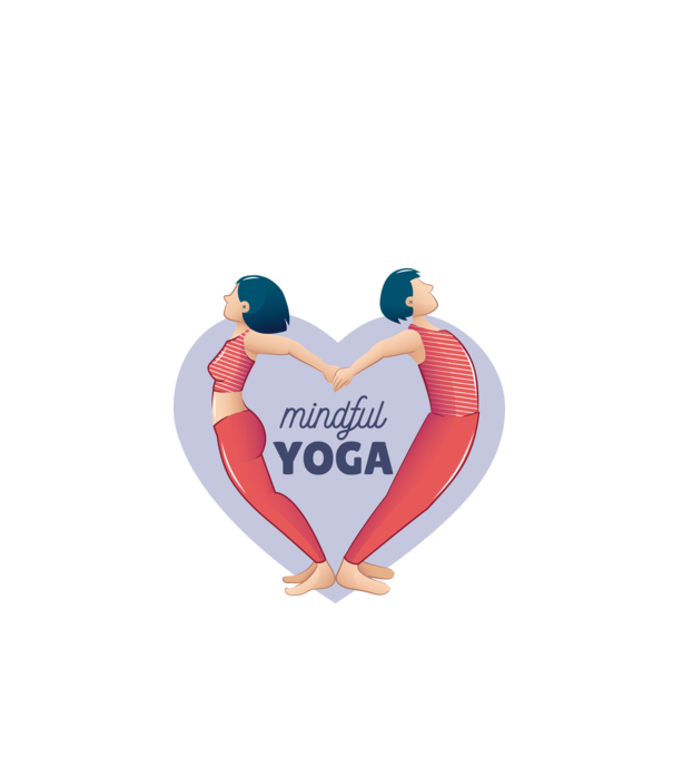 Dragoste Yoga - tricou Yoga model negru pe tricou