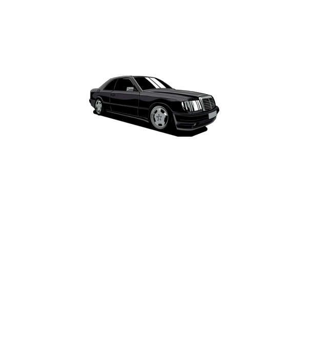 Mercedes model gri pe tricou