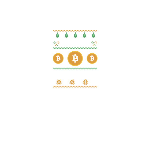 Merry Gainmas Bitcoin tricou cu pulovăr urât model negru pe tricou
