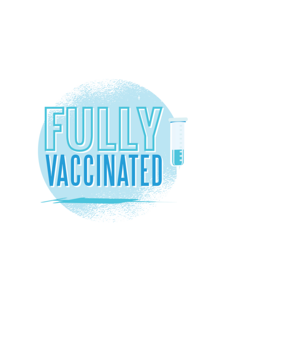 Complet vaccinat model negru pe tricou