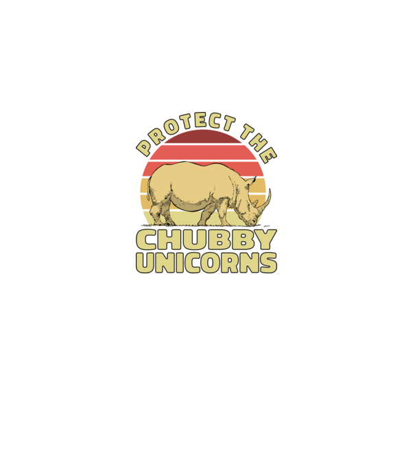 Protejați Unicornii - Rinocerii plinuți model negru pe tricou