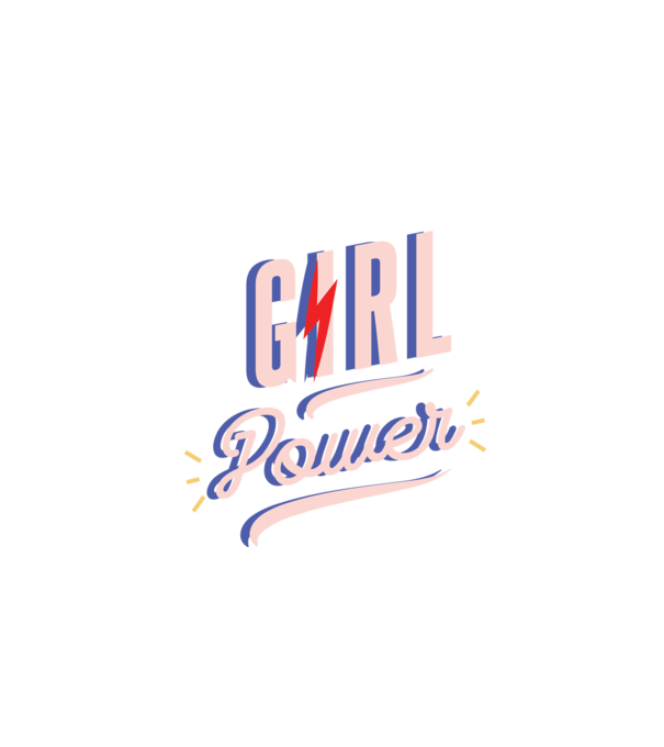 Girl Power de Ziua Femeii model negru pe tricou