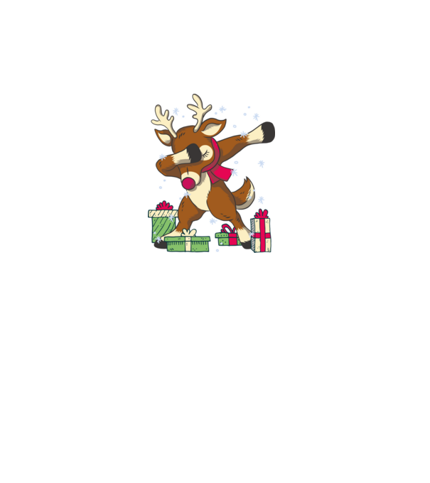 Rudolph DAB model turcoaz pe tricou