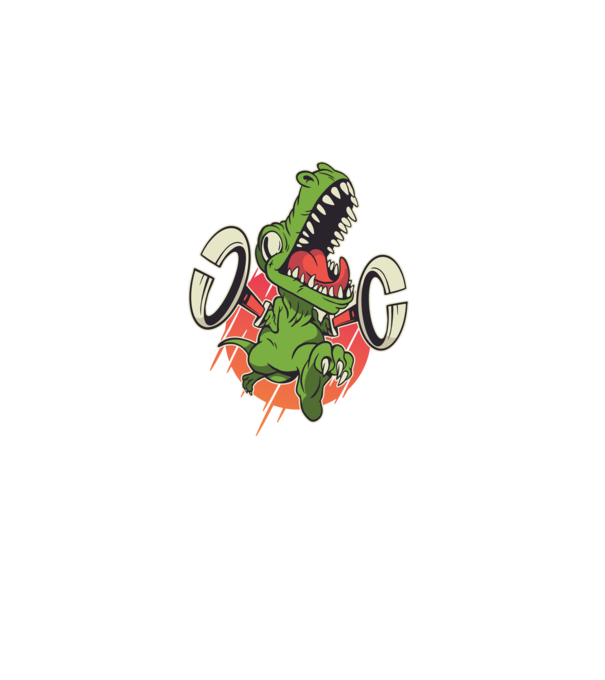 Dinozaur T-rex model gri pe tricou