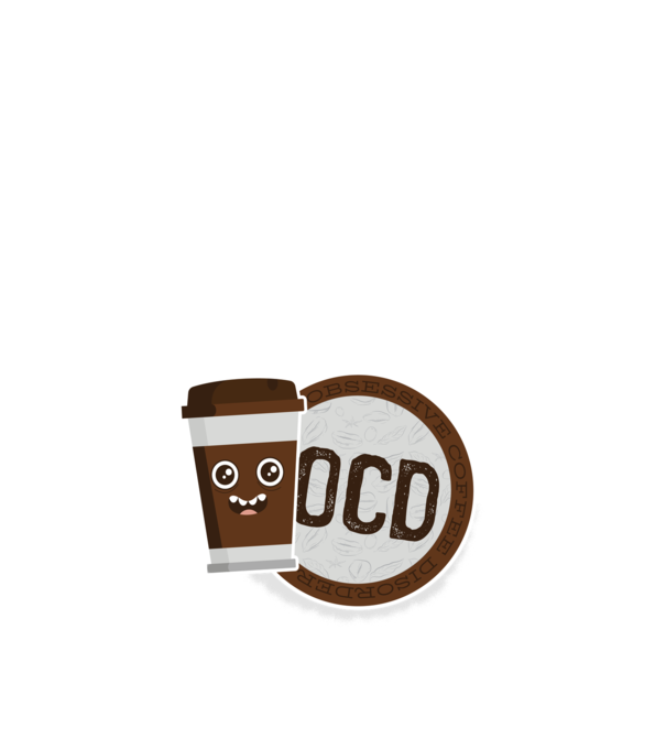Cafea Dragoste și dependență model albastru închis pe tricou