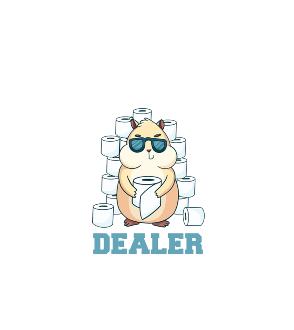 Dealer model negru pe tricou