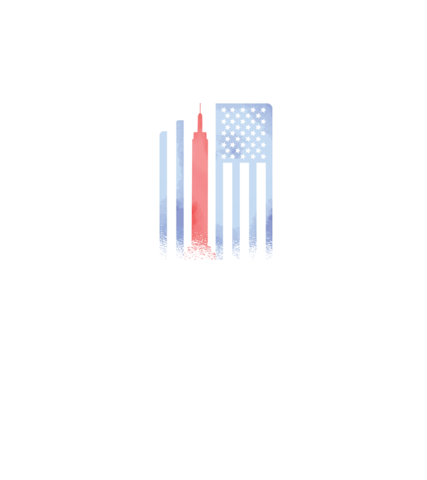 Usa Empire State Building model alb pe tricou
