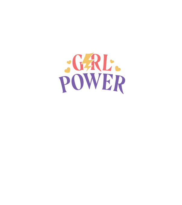 Girl Power Ziua Femeii model alb pe tricou