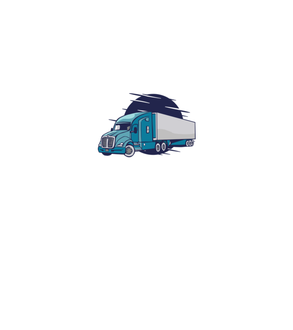Tricou Șofer de camion model alb pe tricou