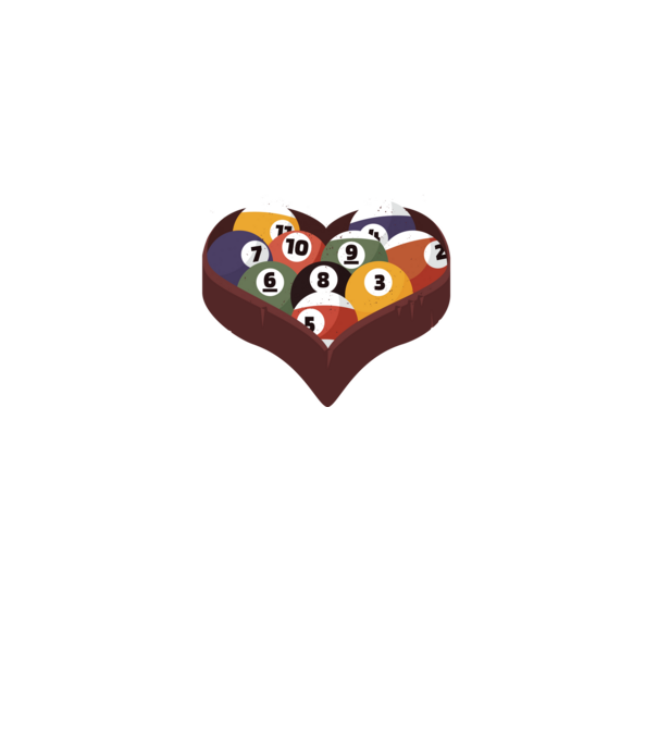 I break hearts - Biliard model gri închis pe tricou