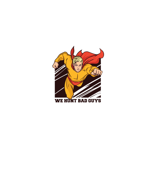 Supererou model gri pe tricou