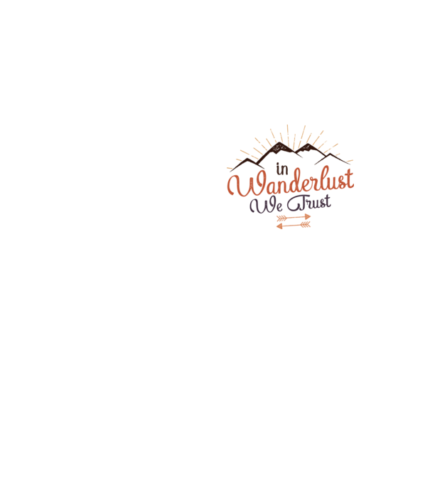In Wanderlust we trust model galben neon pe tricou