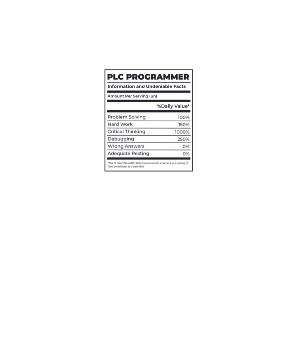 Programator PLC model turcoaz pe tricou