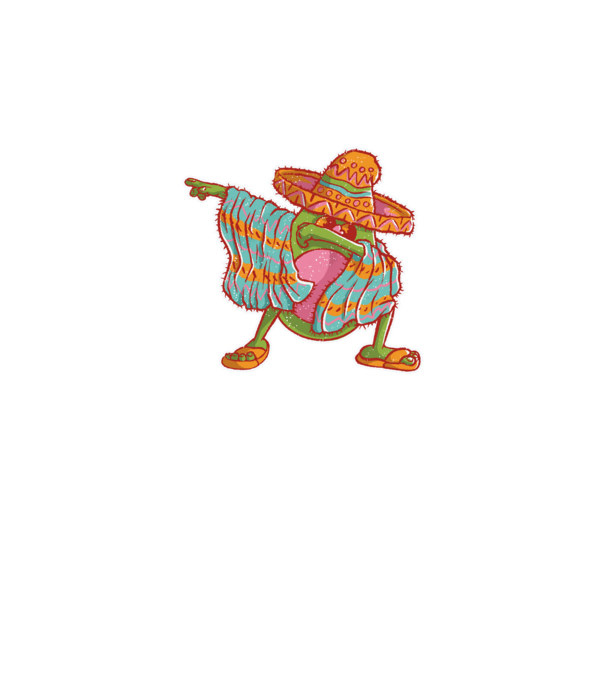 Avocado mexican DAB model negru pe tricou