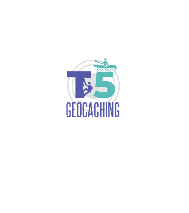 T5 Geocaching model gri pe tricou