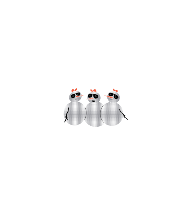 Chillin with my Snowmies tricou pulovăr urât model negru pe tricou